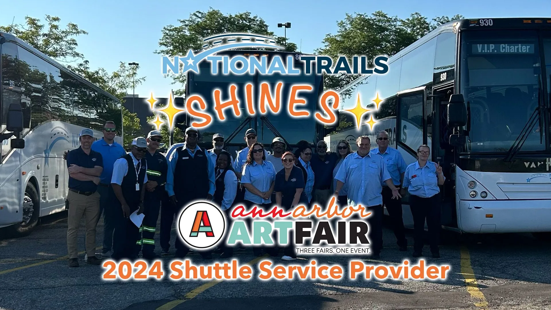 National Trails Shines For The 2024 Ann Arbor Art Fair Shuttle Service